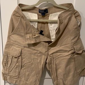 Classic Polo by Ralph Lauren Khaki Cargo Shorts